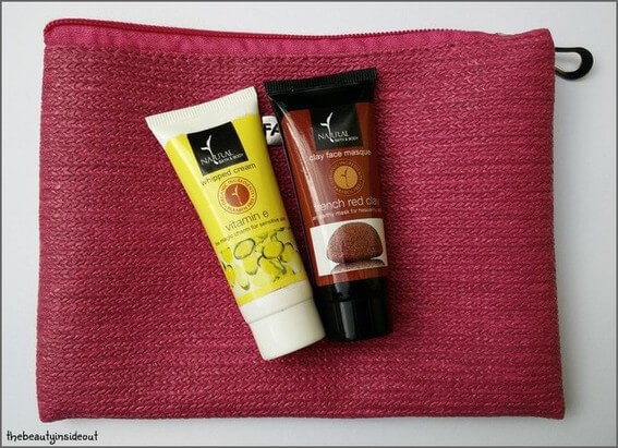 April Fab bag 2016- Natural Bath & Body Clay Mask & Whipped Cream