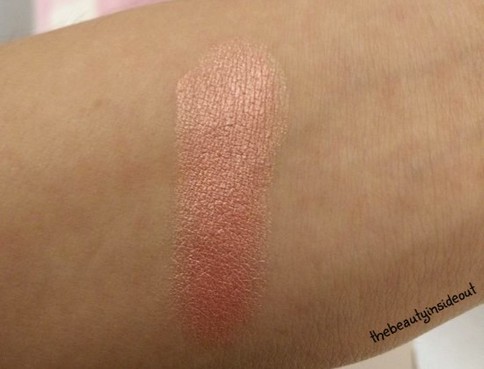 Nyx Prismatic Eyeshadow Golden Peach Swatch