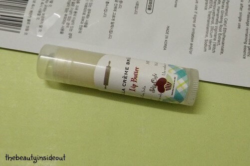 Oh Cute Box May 2016 Skin Cafe Lip Balm