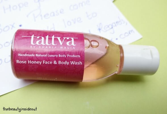 Oh Cute Box May 2016 Tattva Face and Body Wash