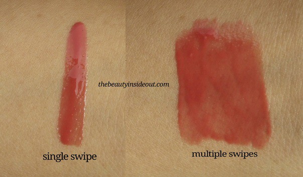 Smashbox Be Legendary Lip Gloss Disco Rose Swatch