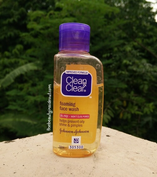 Clean and Clear Foaming Face Wash