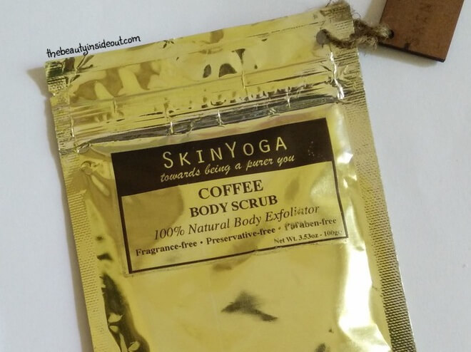 Skin Yoga Coffee Body Scrub