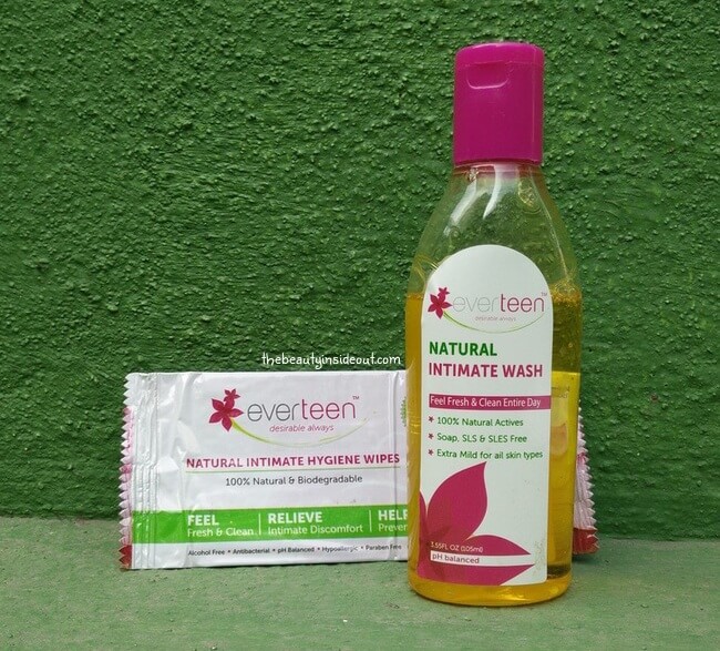 Everteen Natural Intimate Wash & Wipes