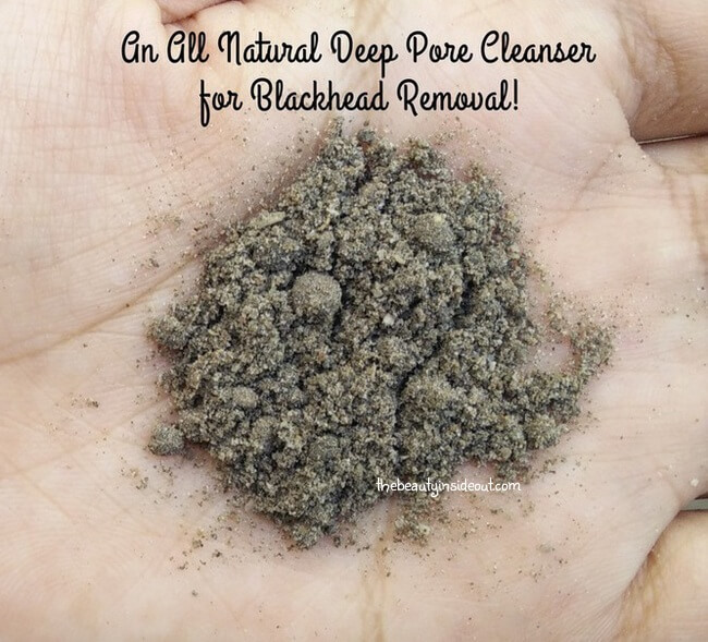 All Natural Deep Pore CLeanser for Blackhead Removal