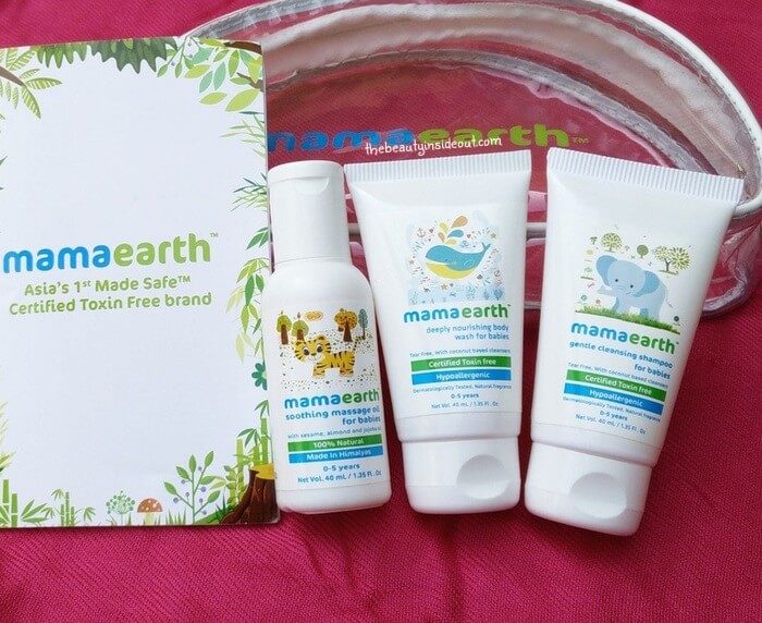 Mama Earth Baby Care Products