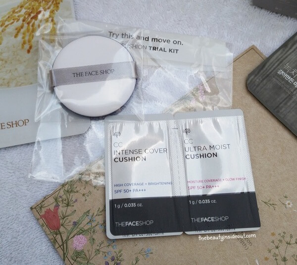 The Face Shop Experience Kit - CC Cushion Trial Kit