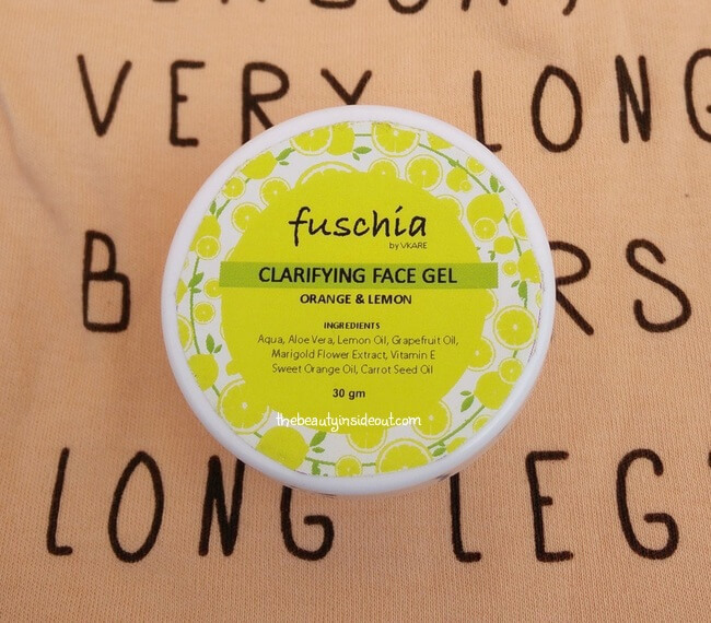 Fuschia Clarifying Face Gel Review