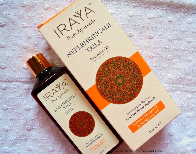 Iraya  An allinone Ayurvedic hair oil treatment with the goodness of  Neelikapati Bhringadi and other potent ingredients Grab Irayas  Neelbhringadi hair oil from Nykaa or head to your nearest Big Bazaar