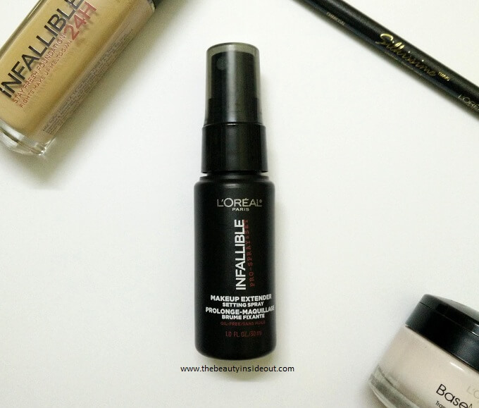 L'Oreal Infallible Makeup Extender Setting Spray