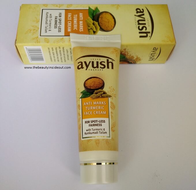 Lever Ayush Anti Marks Turmeric Face Cream