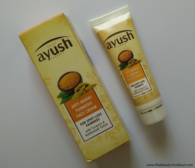 Lever Ayush Anti Marks Turmeric Face Cream