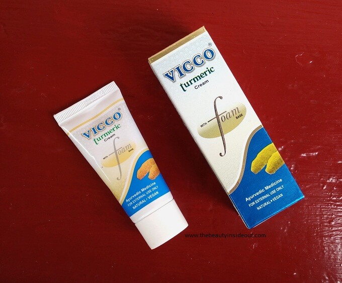 Vicco Turmeric Cream with Foam Base Review