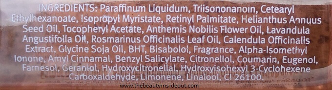 Bio Oil Ingredients