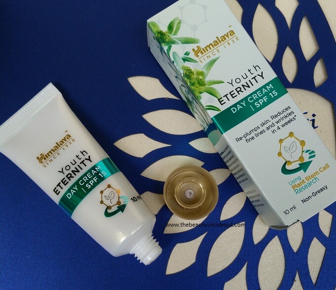 Himalaya Youth Eternity Day Cream SPF 15 Review