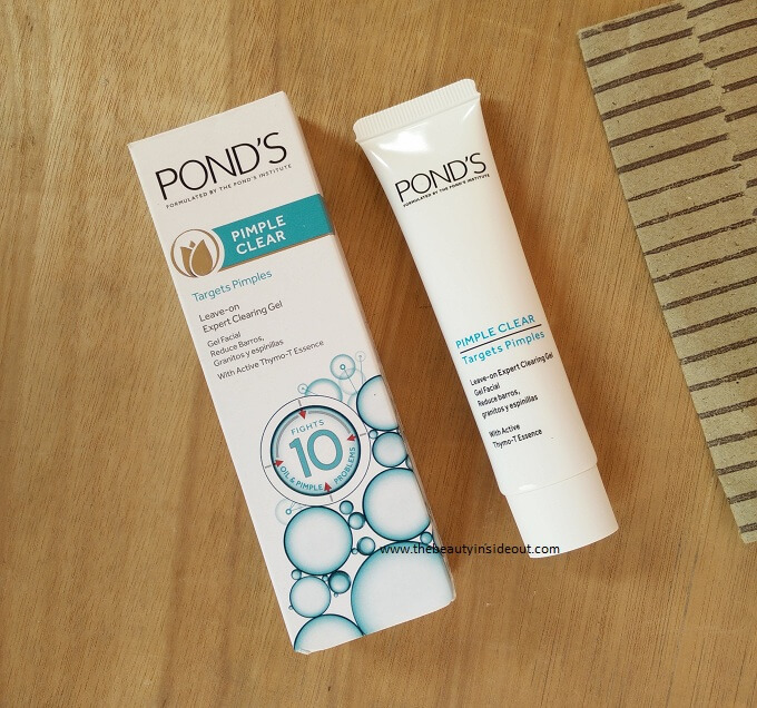 Ponds Leave On Expert Clearing Gel Review