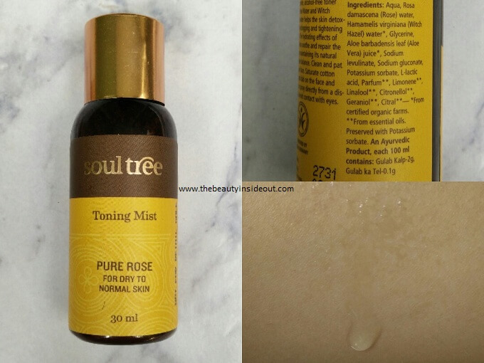 Soultree Pure Rose Toning Mist