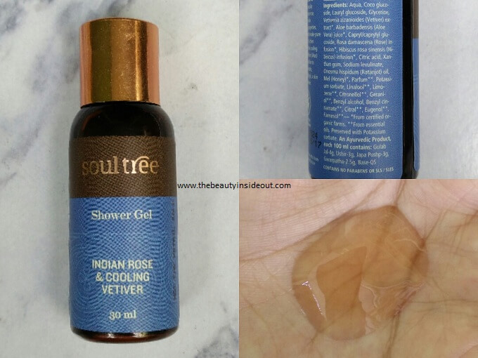 Soultree Rose & Vetiver Shower Gel
