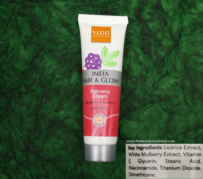 VLCC Insta Fair & Glow Fairness Cream