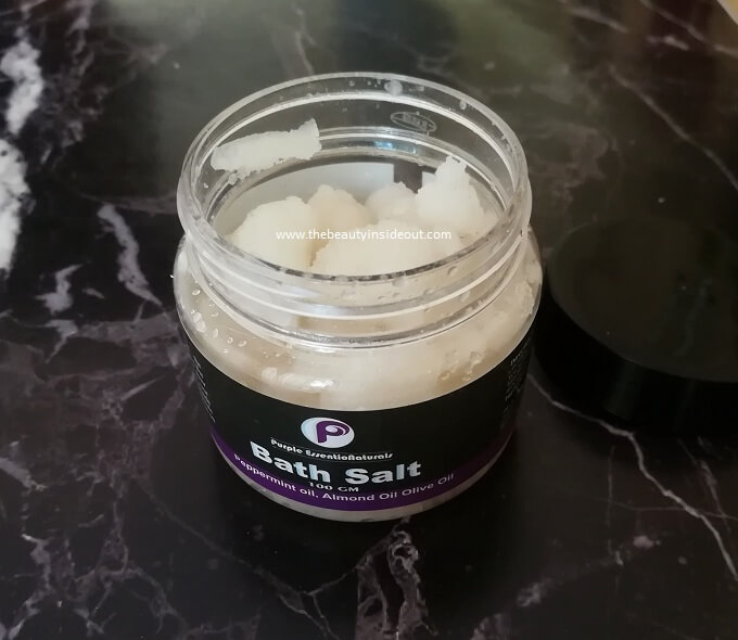 Purple Essentionaturals Bath Salt