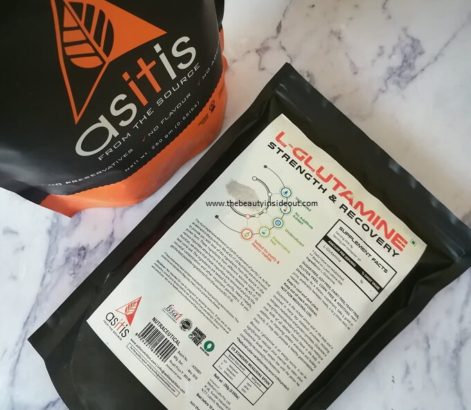 AS-IT-IS Nutrition L-Glutamine for Muscle Growth and Recovery