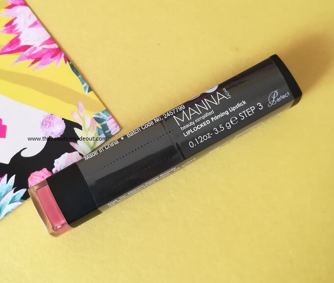 Manna Kadar Lip Locked Priming Lipstick