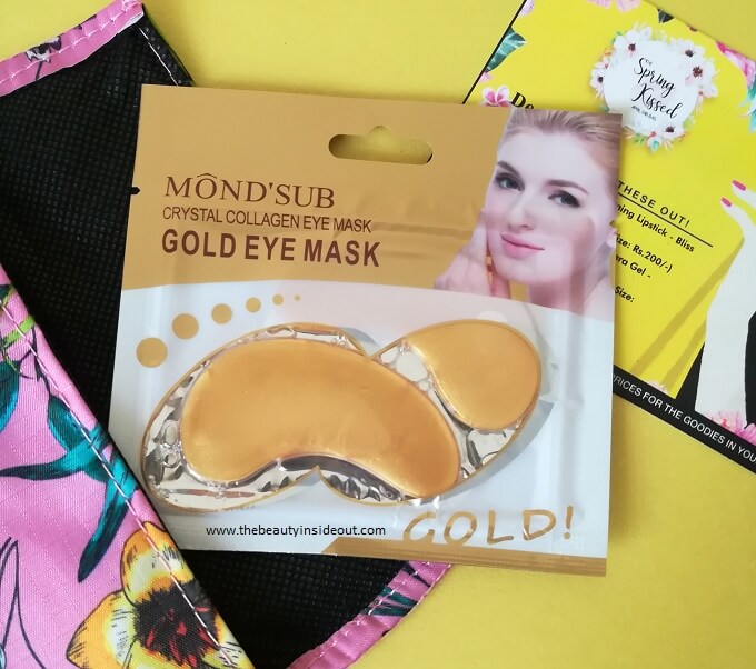 Mond'Sub Crystal Collagen Eye Mask