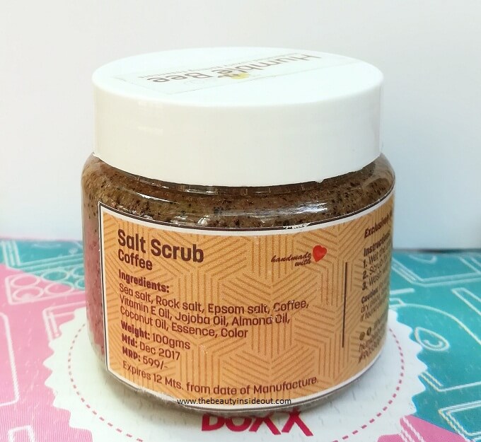 Humble Bee Coffee Scrub