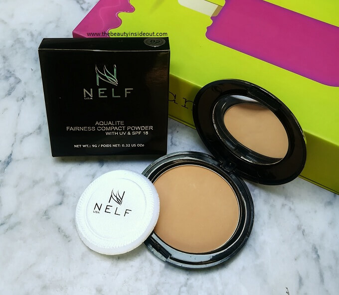 NELF Aqualite Fairness Compact Powder with UV & SPF 18