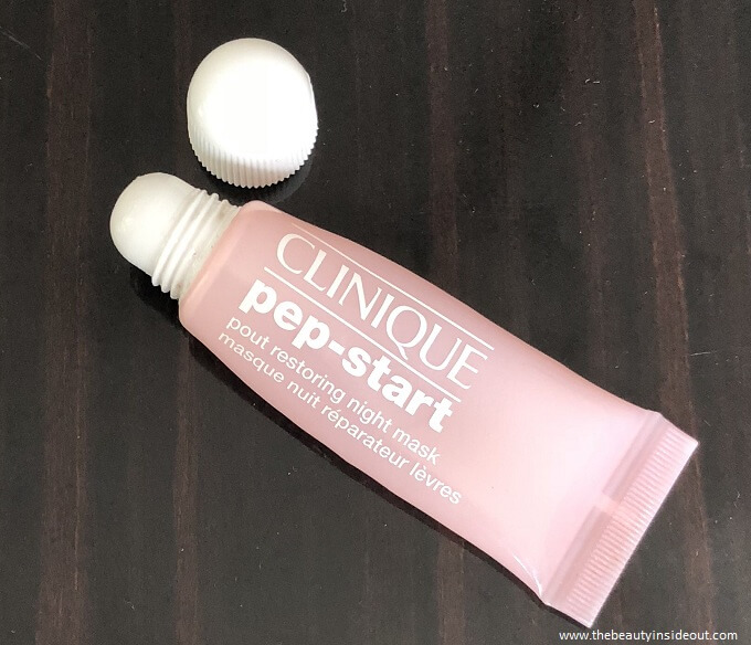 Clinique Pep Start Pout Restoring Night Mask Review
