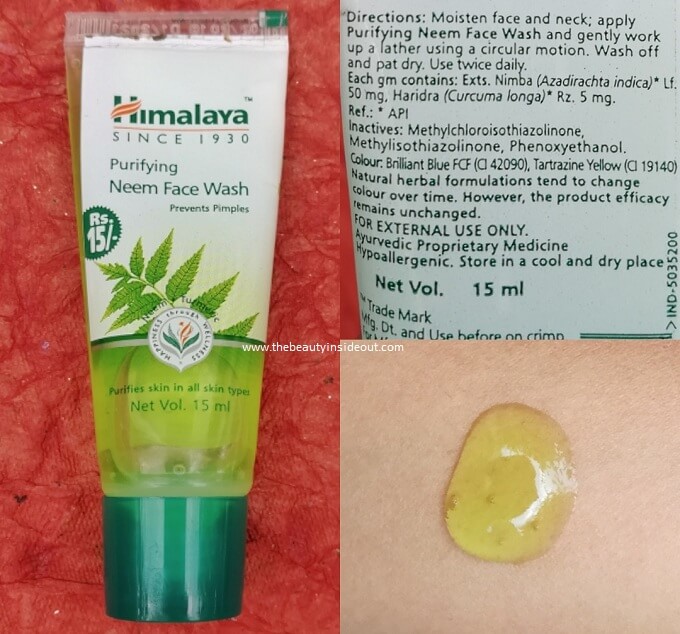 Himalaya Purifying Neem Face Wash