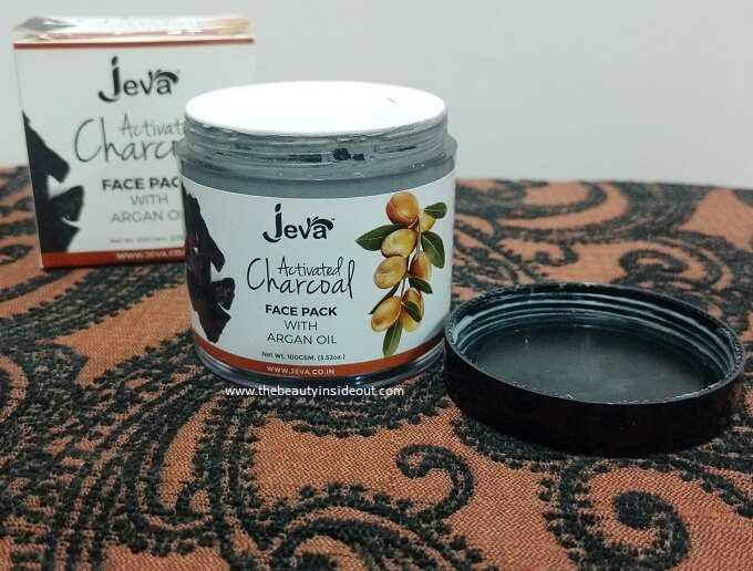 eva Activated Charcoal Face Pack Packaging