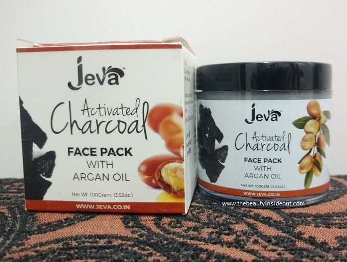 Jeva Activated Charcoal Face Pack