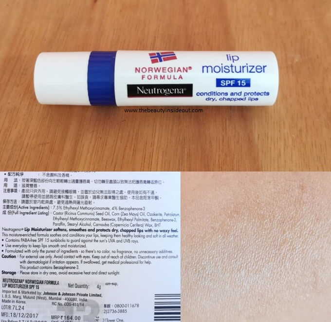 Neutrogena Norwegian Lip Moisturizer