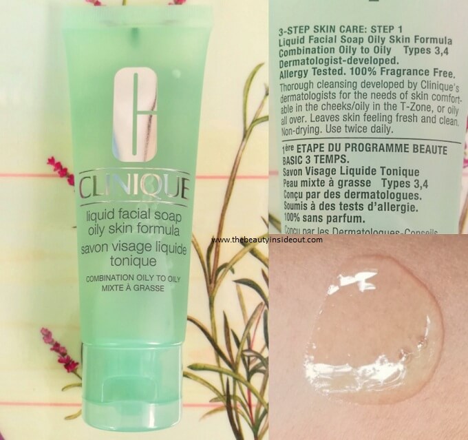  Clinique Liquid Facial Soap Oily Skin Formula Review