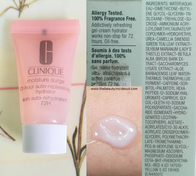 Clinique Moisture Surge 72 Hour Auto Replenishing Hydrator Review