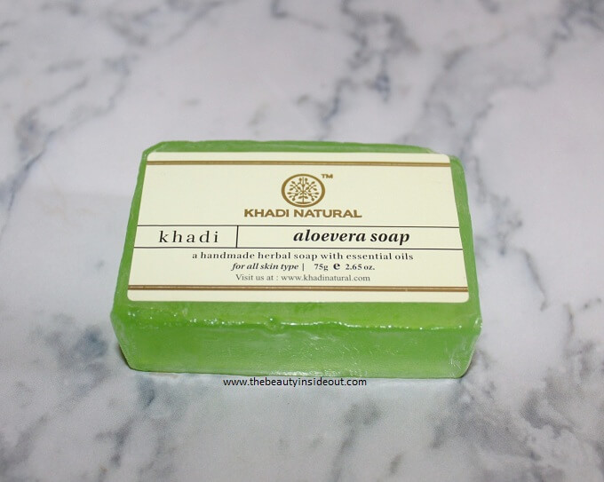 Khadi Natural Aloevera Soap