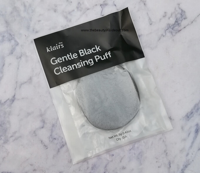 Klairs Gentle Black Cleansing Puff