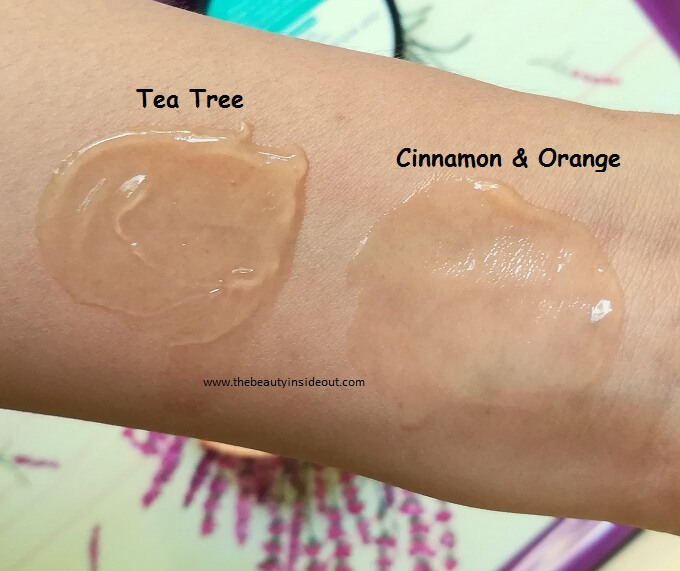 Naturma Aloe Vera Gels Swatches