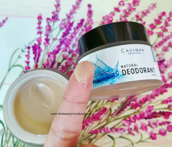 Caveman Naturals Deodorant Texture