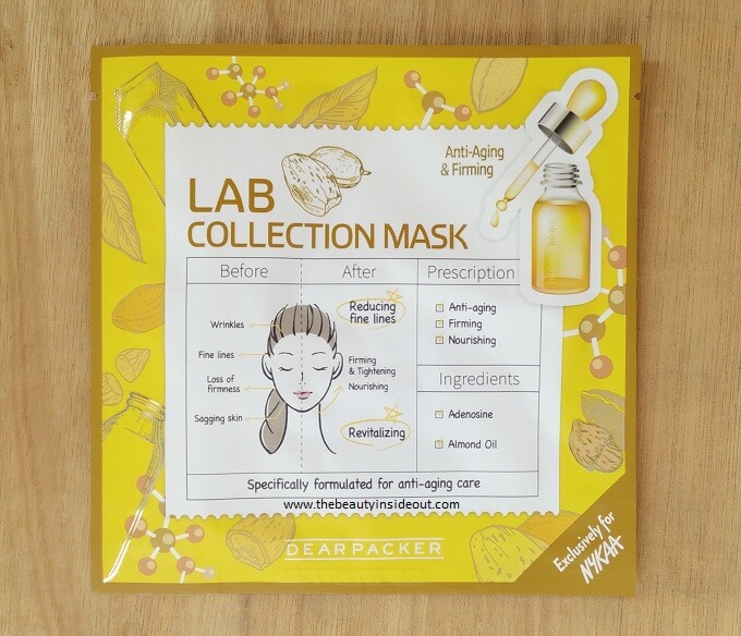 Dear Packer Lab Collection Mask Anti Aging & Firming