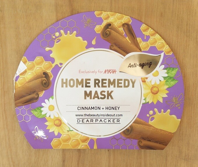 Dear Packer Home Remedy Sheet Mask - Cinnamon & Honey