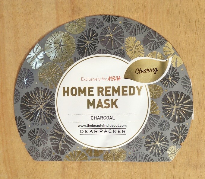 Dear Packer Home Remedy Sheet Mask - Charcoal