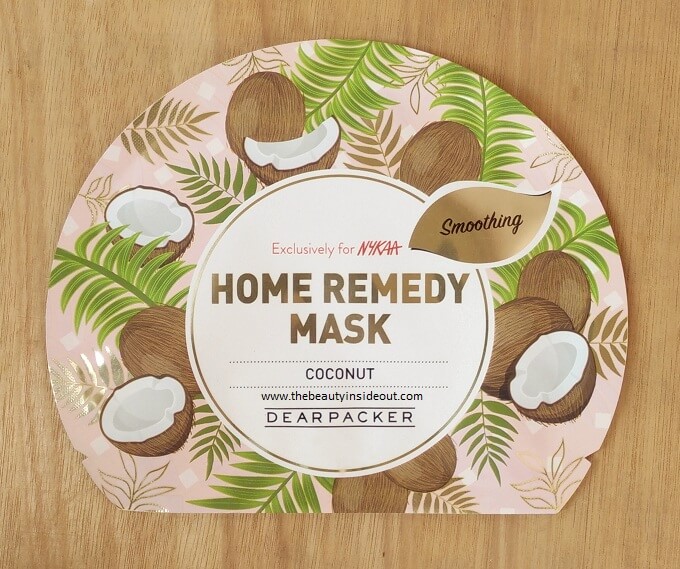 Dear Packer Home Remedy Sheet Mask - Coconut