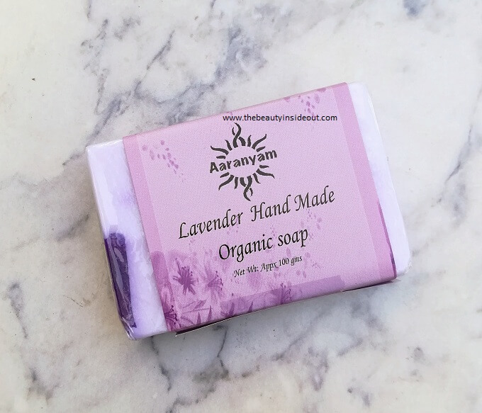 Aaranyam Lavender Handmade Organic Soap