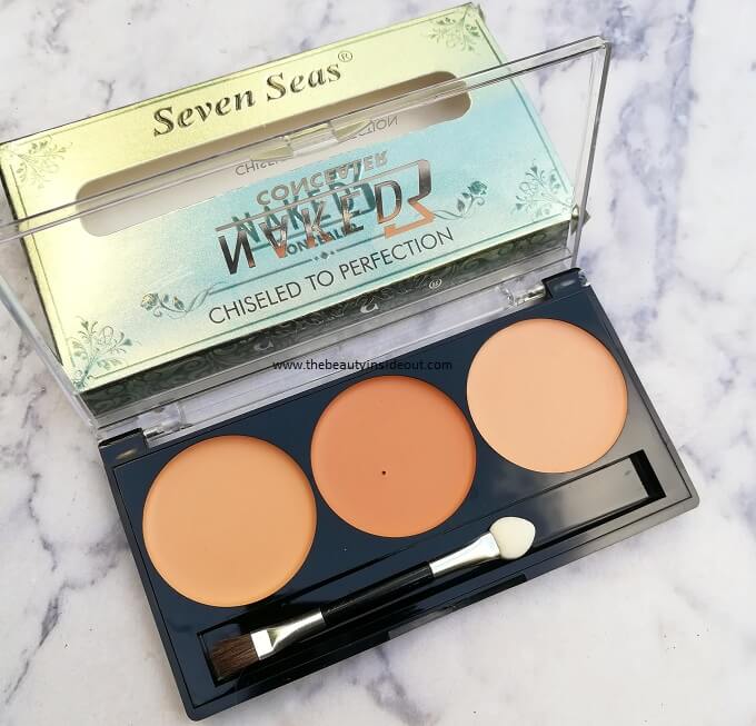 Seven Seas Naked3 Concealer Palette