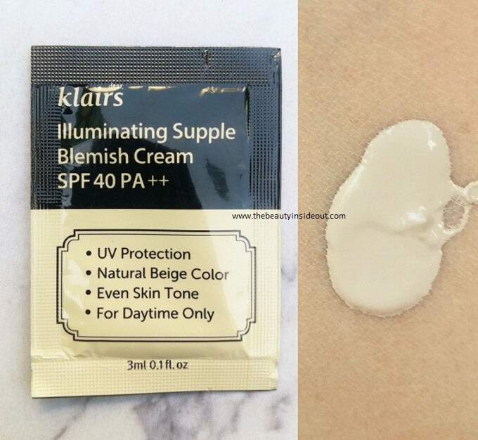 Klairs Illuminating Supple Blemish Cream SPF 40 PA++