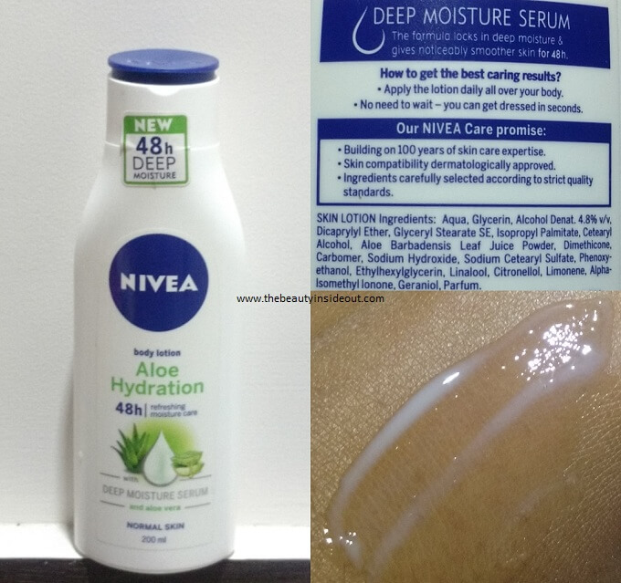 Nivea Aloe Hydration Body Lotion