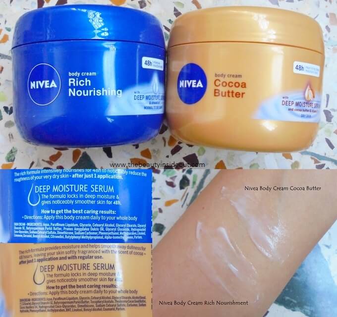 Nivea Body Creams