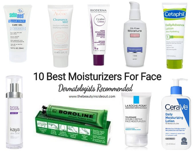 Best Moisturizers For Face Recommended By Dermatologists